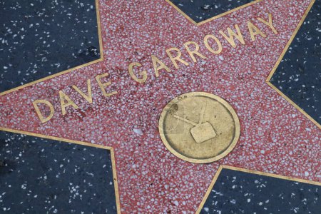 Foto de Hollywood (Los Ángeles), California 29 de mayo de 2023: Estrella de Dave Garroway en Hollywood Walk of Fame, Hollywood Boulevard - Imagen libre de derechos