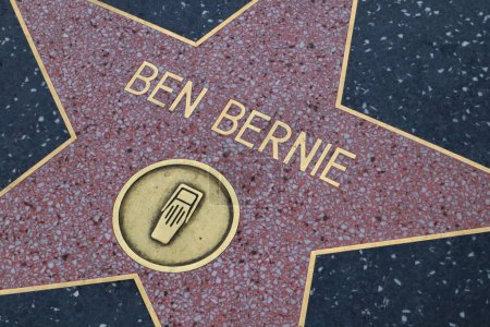 Téléchargez les photos : Hollywood (Los Angeles), Californie 29 mai 2023 : Star de Ben Bernie sur Hollywood Walk of Fame, Hollywood Boulevard - en image libre de droit