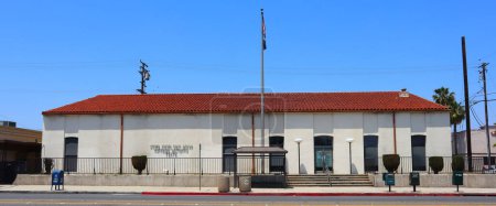 Téléchargez les photos : MAYWOOD (Comté de Los Angeles), Californie 3 juin 2023 : USPS United States Post Office - en image libre de droit