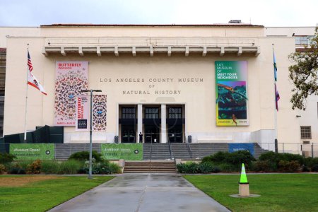 Photo for Los Angeles, California  June 7, 2023: Los Angeles County Museum of Natural History located in Exposition Park, Los Angeles - Royalty Free Image