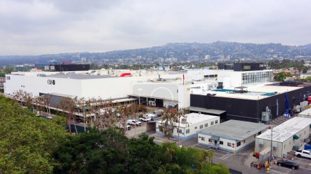 Foto de Los Ángeles, California 9 de junio de 2023: CBS Studios at 7800 Beverly Boulevard, Los Ángeles - Imagen libre de derechos