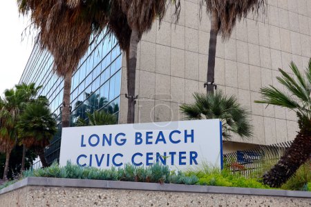 Téléchargez les photos : Long Beach, Californie 5 juin 2023 : Ville de LONG BEACH Civic Center - en image libre de droit