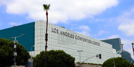 Photo for Los Angeles, California  June 8, 2023: LOS ANGELES CONVENTION CENTER located in downtown Los Angeles - Royalty Free Image