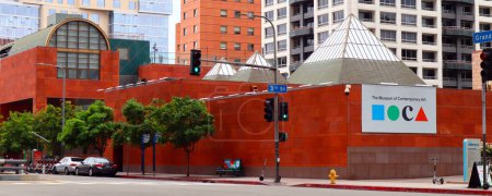 Photo for Los Angeles, California  June 15, 2023: view of MOCA The Museum of Contemporary Art at  250 S Grand Ave, Los Angeles - Royalty Free Image