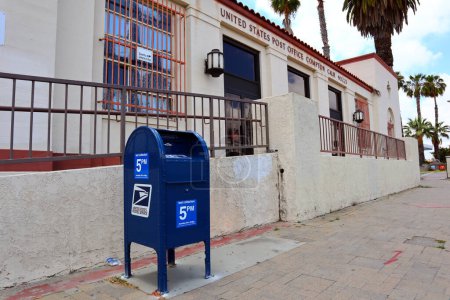Photo for COMPTON (Los Angeles County), California  June 19, 2023: City of COMPTON USPS United States Post Office - Royalty Free Image
