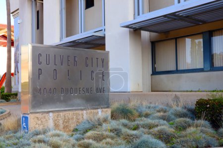 Téléchargez les photos : Culver City, Californie 23 septembre 2023 : Culver City Police Department at 4040 Duquesne Ave - en image libre de droit