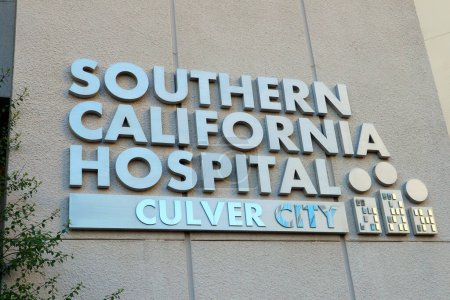 Foto de Culver City, California 23 de septiembre de 2023: Southern California Hospital located at 3828 Delmas Terrace, Culver City (Los Angeles County) - Imagen libre de derechos