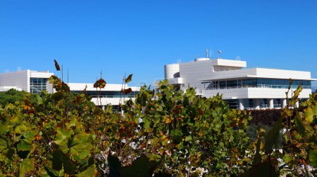 Photo for Los Angeles, California - November 2, 2023: view of The Getty Center Museum located at 1200 Getty Center Dr, Los Angeles - Royalty Free Image