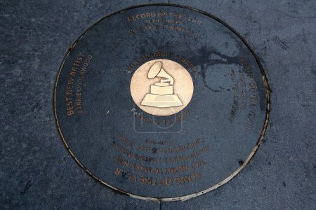 Photo for Los Angeles, California - October 7, 2023: The Grammy Walk of Fame - 49th Grammy Awards 2007: DIXIE CHICKS and CARRIE UNDERWOOD - Royalty Free Image