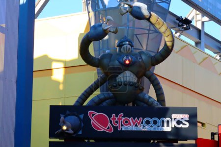 Photo for Universal City, Hollywood, California - October 3, 2023: TFAW Things From Another World, comics, toys, and collectibles store on CityWalk at Universal Studios Hollywood - Royalty Free Image