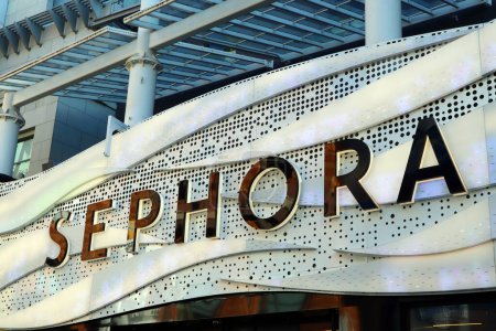 Photo for Universal City, Hollywood, California - October 3, 2023: SEPHORA, multinational retailer of personal care and beauty products - Royalty Free Image