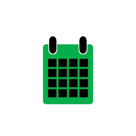 Photo for Calendar icon. Vector illustration flat style. calendar modern icon design. colorful design of calendar icon. Calendar with colorful sign, isolated on white background. - Royalty Free Image