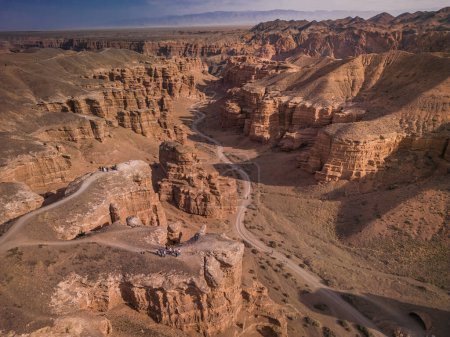 Téléchargez les photos : Charyn Canyon dans le parc national de Charyn, Kazakhstan - en image libre de droit