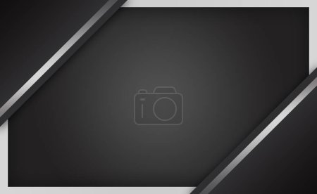 Photo for Black grey simple empty background - Royalty Free Image