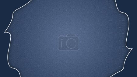 Photo for Abstract blue background banner design - Royalty Free Image