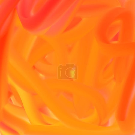 abstrakt Ölfarbe Pinsel Pinselstrich orange Pinselstruktur Hintergrund Aquarell Spritzer Orange Design Hintergrund quadratisch