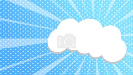 Photo for Background with clouds and sun - Royalty Free Image