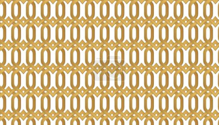 Photo for Luxury gold islamic seamless pattern background element transparent png file, golden arabic pattern background design banner - Royalty Free Image