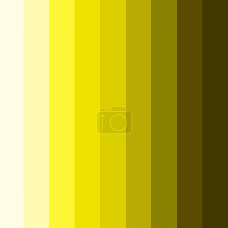 yellow set of color palette banner background