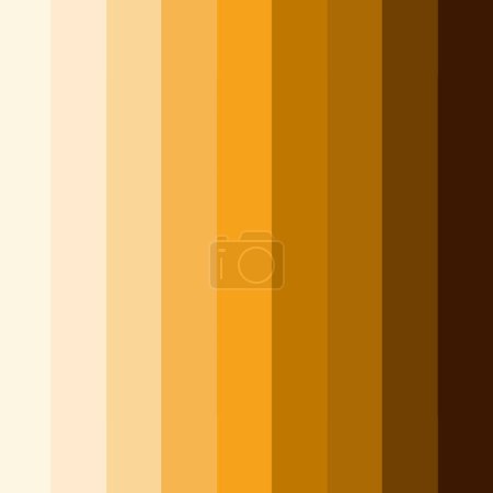 orange set of color palette banner background