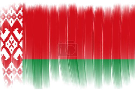 belarus élément drapeau modèle de conception de fond, coup de pinceau drapeau de belarus 
