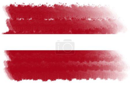 national flag of austria design template
