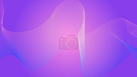 Photo for Abstract background wavy background  abstract colorful technology dotted wave background - Royalty Free Image