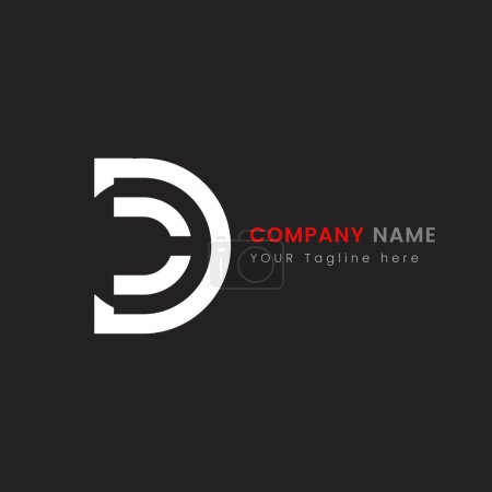 Photo for Letter D Logo. D Letter Logo design. - Royalty Free Image