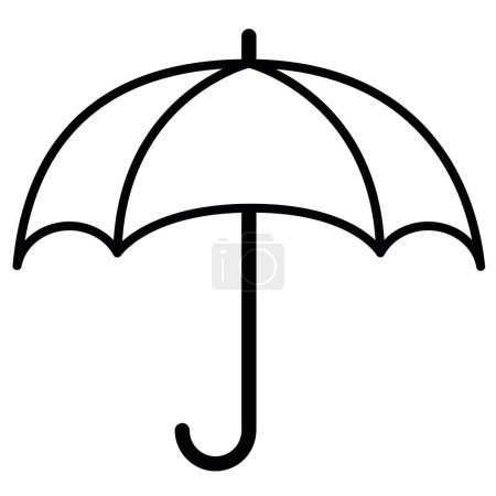 Foto de Símbolo de paraguas sobre fondo blanco - Imagen libre de derechos