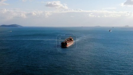 Photo for Cargo ship in the sea - Royalty Free Image