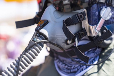 Photo for Fighter pilot suit outdoor - Royalty Free Image