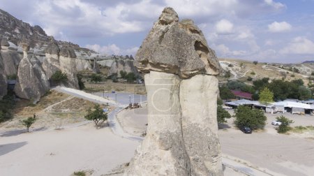 Foto de El valle de la roca en capadocia, pavo sobre fondo natural - Imagen libre de derechos