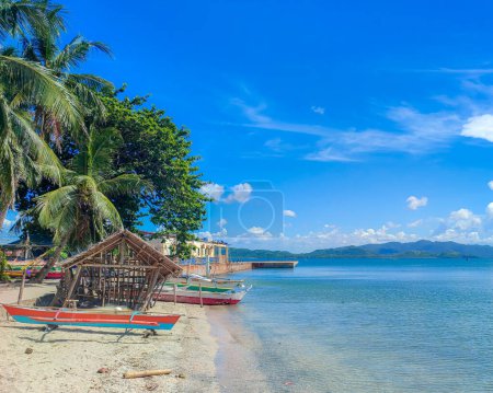 Photo for Summer dream in Culasi Roxas Philippines. - Royalty Free Image