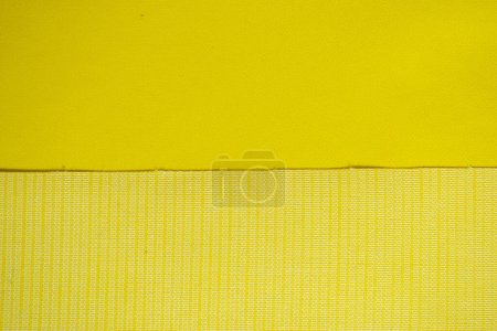 Foto de Textil de fondo amarillo con textura pequeña - Imagen libre de derechos
