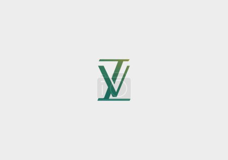 Téléchargez les illustrations : Logo Z V ou V Z, typographie logo élégant moderne et minimaliste, couleur modifiable - en licence libre de droit