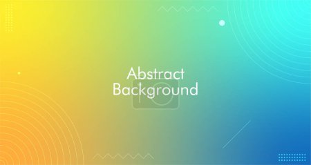 Illustration for Creative Abstract background with abstract graphic for presentation background design. Presentation design with Colorful Absteact Geometric background, vector illustration. Trendy abstract design. Creativity - Royalty Free Image