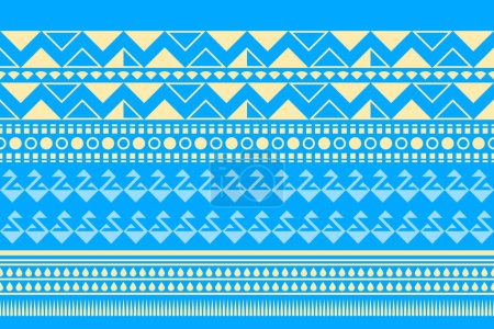 Abstrakte geometrische ethnische orientalische nahtlose Muster. Kann im Stoffdesign für Kleidung, Textilien, Verpackung, Hintergrund, Tapete, Teppich, Stickereistil verwendet werden