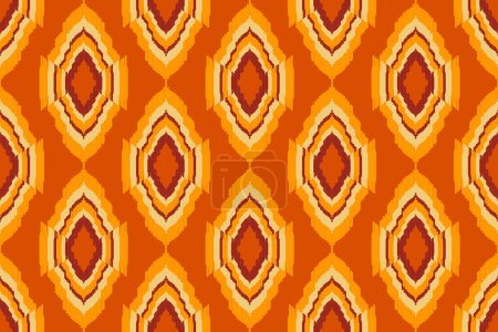 ikat abstract seamless pattern. ikat abstract style. ikat pattern design for background, wallpaper, textile, fabric, clothing, embroidery