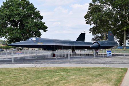 Téléchargez les photos : SR-71 Blackbird, US Space and Rocket Centre, Huntsville. Mach 3 + avions de reconnaissance stratégique 1964-1998. Huntsville AL, États-Unis. 19 septembre 2019. - en image libre de droit