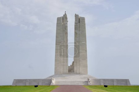 Photo for The Canadian National Vimy Memorial at Vimy Ridge. Vimy, France, August 19, 2012. - Royalty Free Image