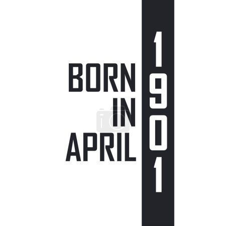 Téléchargez les illustrations : Né en avril 1901. Célébration d'anniversaire pour ceux nés en avril 1901 - en licence libre de droit