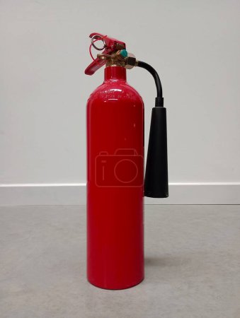 fire extinguisher in the work environment | bright background