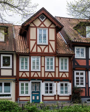 Traditionelles deutsches Haus in der Celler Altstadt