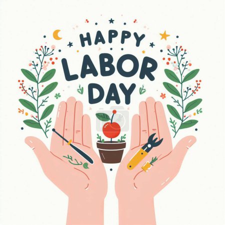 Labor Day Vector Art, Icons Labor Day templates Download Free.