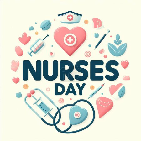 Stock de fotos gratis de Happy Nurses Day international.