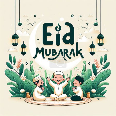 Foto de Eid Mubarak deseos Mejores deseos, imágenes, fondo de pantalla Descargar Gratis. - Imagen libre de derechos