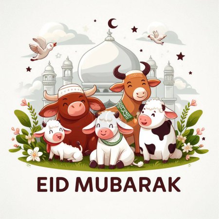 Eid Mubarak desea imágenes Los mejores deseos, fondo de pantalla Descargar Gratis.
