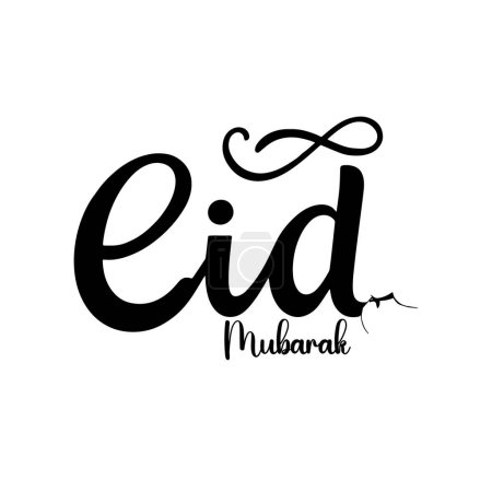 Foto de Eid mubarak inglés text effect fonts stock illustrations free - Imagen libre de derechos