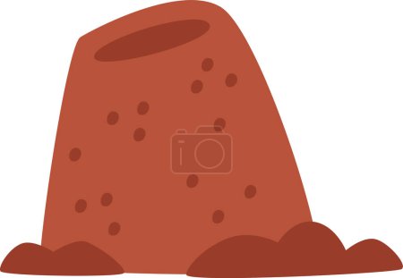 Illustration for Cartoon Ants Colony Vector Illustration - Royalty Free Image
