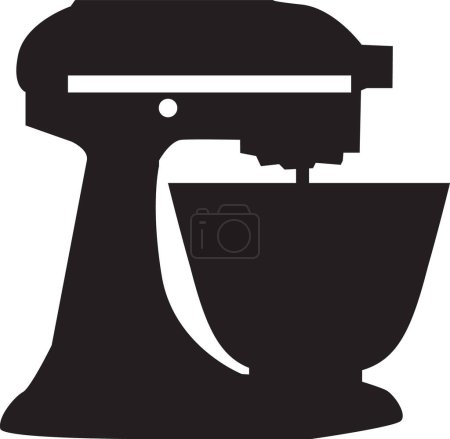 Küchenarmaturensymbol auf weißem Hintergrund. Mixer-Zeichen. Standmixer-Symbol. flacher Stil.